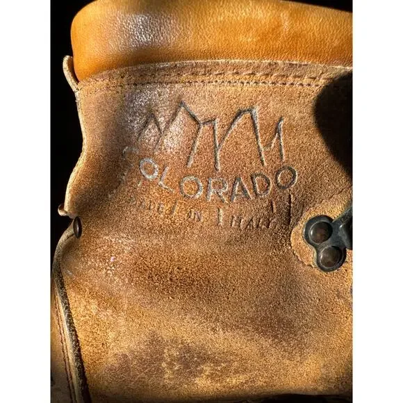 VINTAGE COLORADO HIKING BOOTS KINNEY MOUNTAINEERING Women’s 6 - Picture 10 of 10